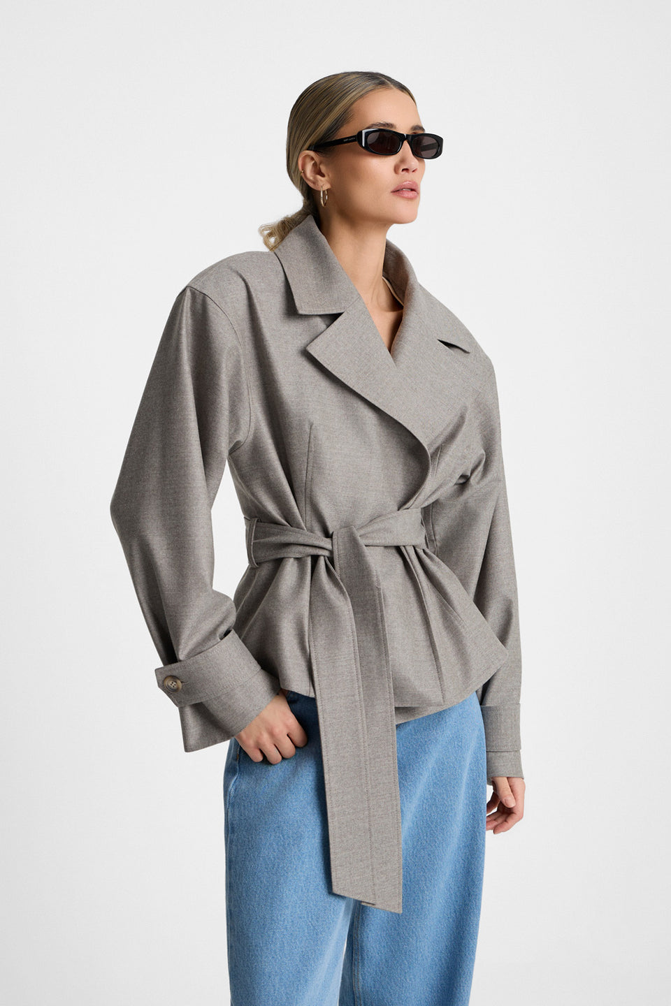 Miss Magnetic Taupe Jacket