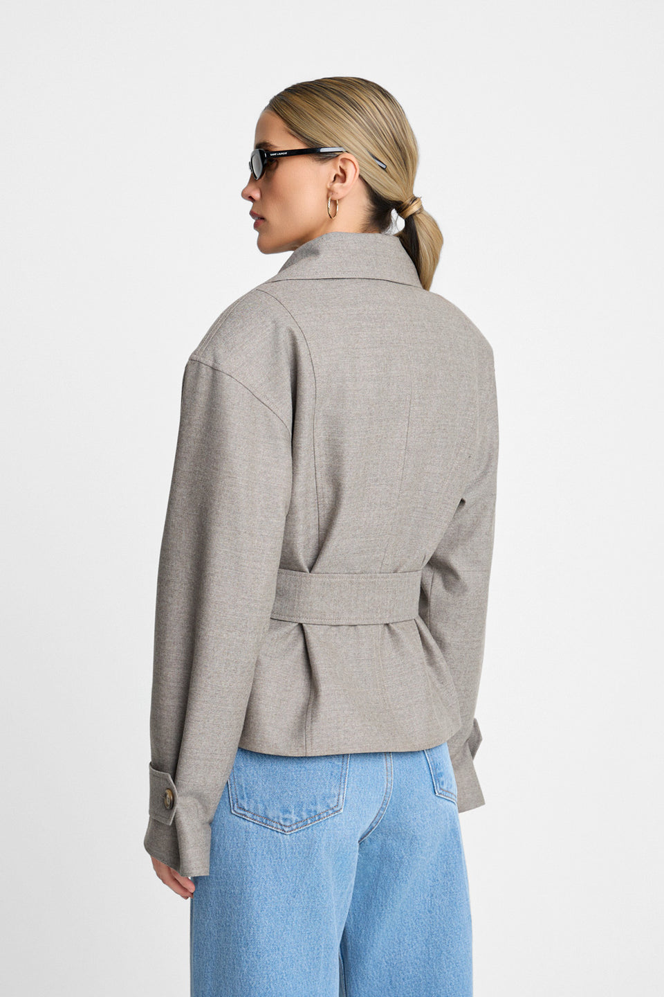Miss Magnetic Taupe Jacket