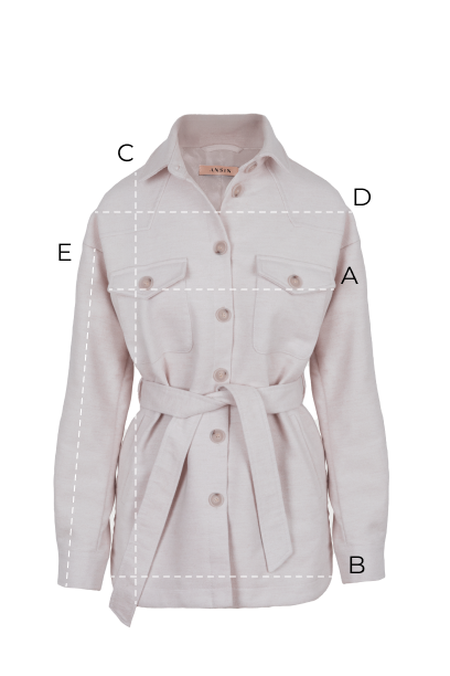 Kurtka Miss Over Off White