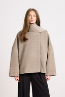 Miss Plaza Taupe Jacket
