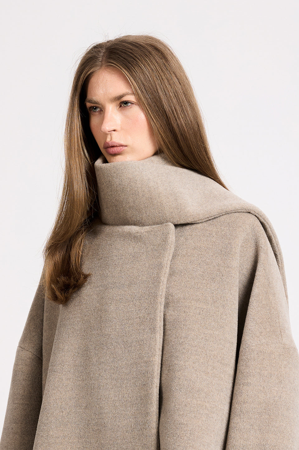 Kurtka Miss Plaza Taupe