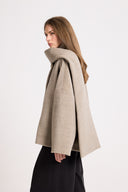 Miss Plaza Taupe Jacket