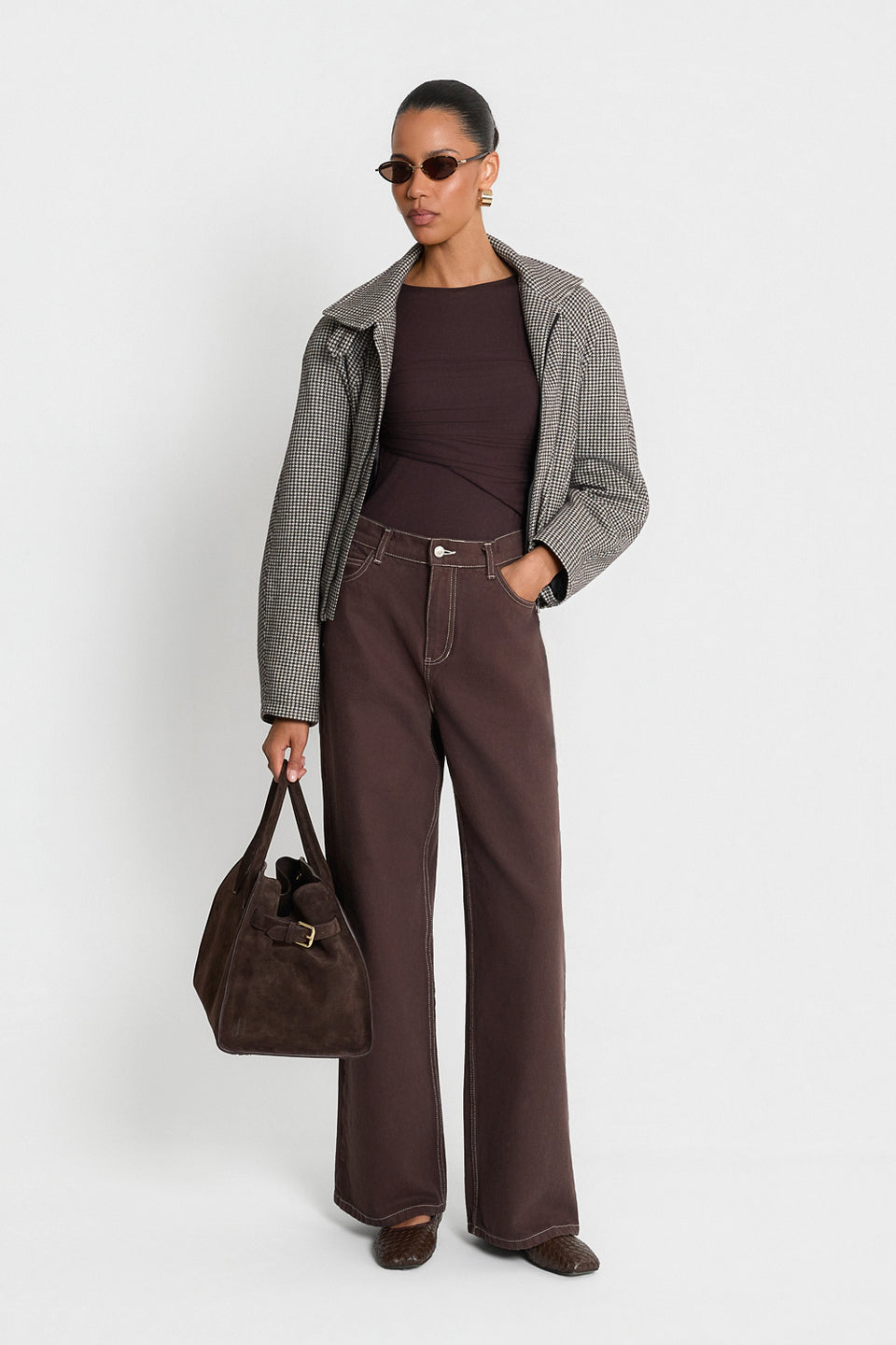 Miss Professionelle Brown Jacket