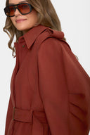 Kurtka Miss Sheriff Red Brown
