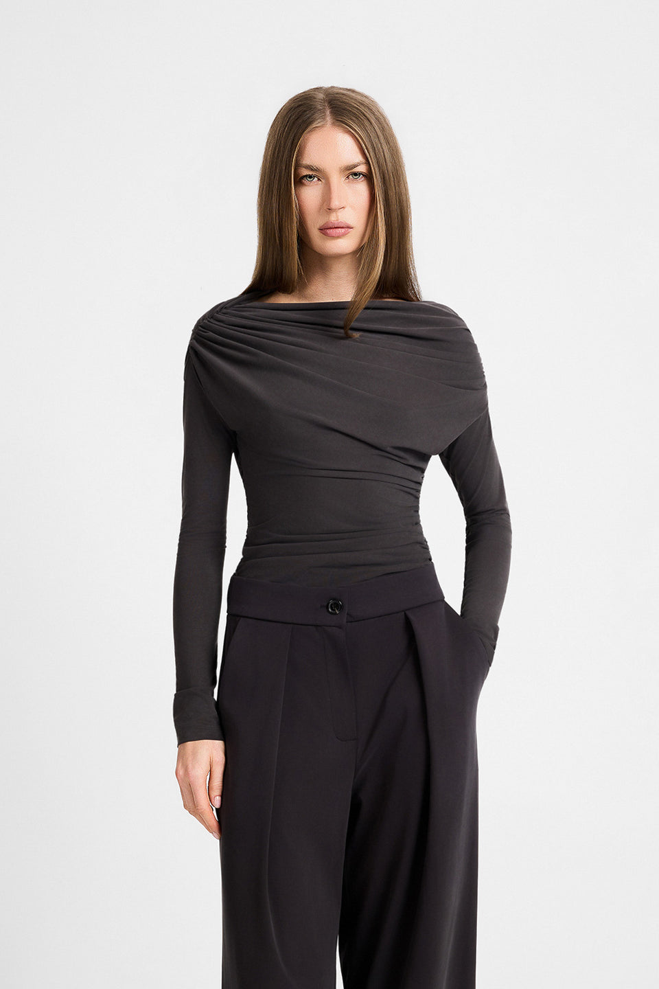 Longsleeve Miss Ari Graphite