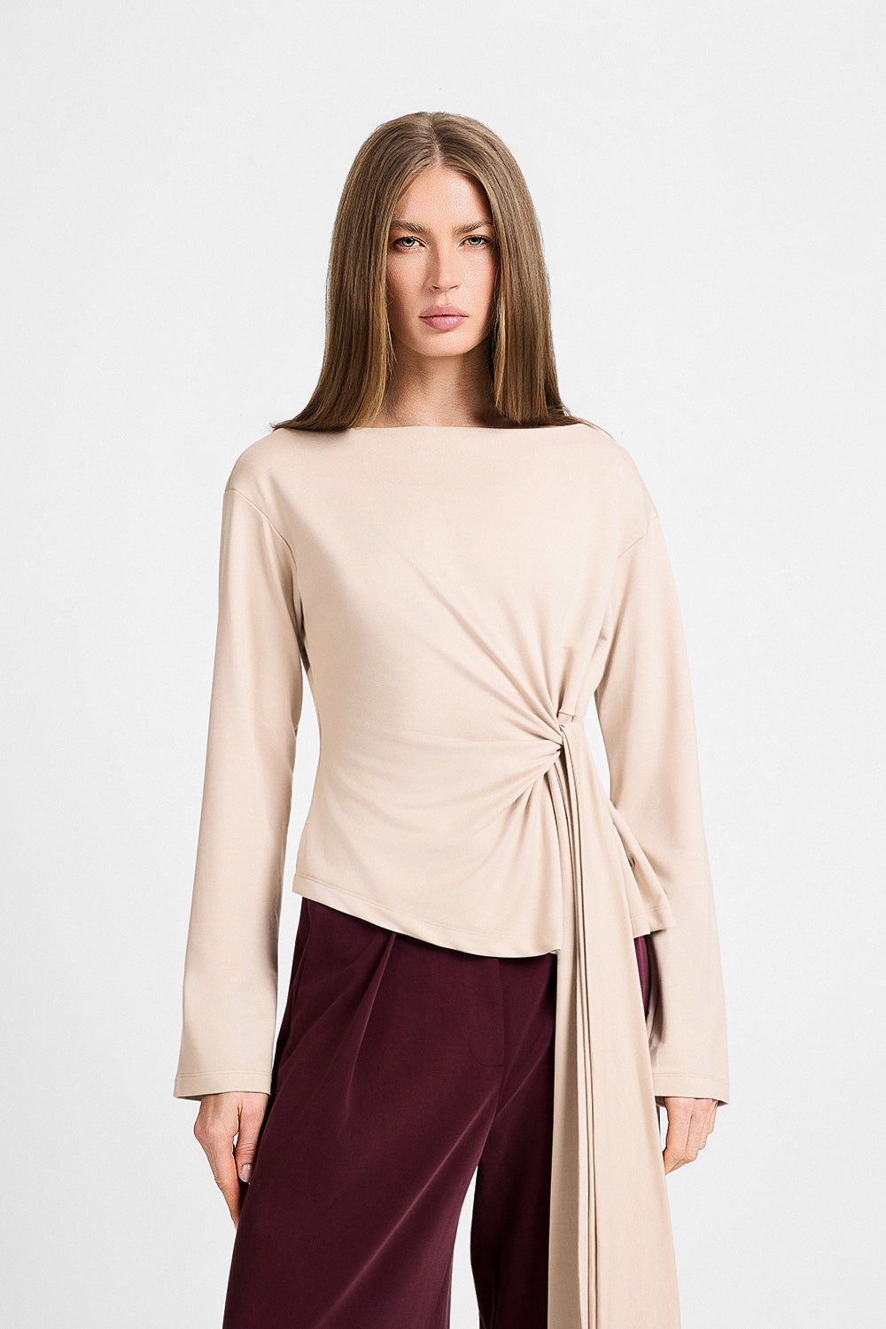 Longsleeve Miss Gaya Beige
