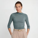 Longsleeve 3/4 Miss Sculptural Olive
