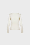 Longsleeve Miss Walles Ecru