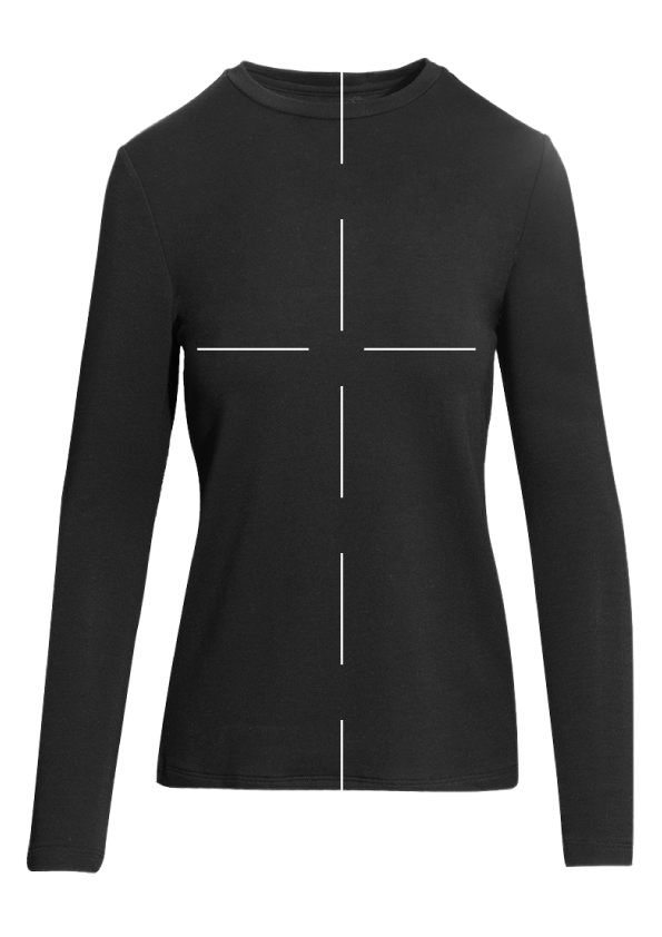 Longsleeve Miss Basic Black