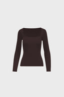 Longsleeve Miss Caro Dark Chocolate
