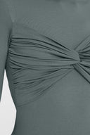 Longsleeve Miss Draped Olive
