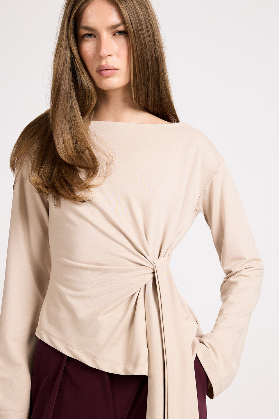Longsleeve Miss Gaya Beige