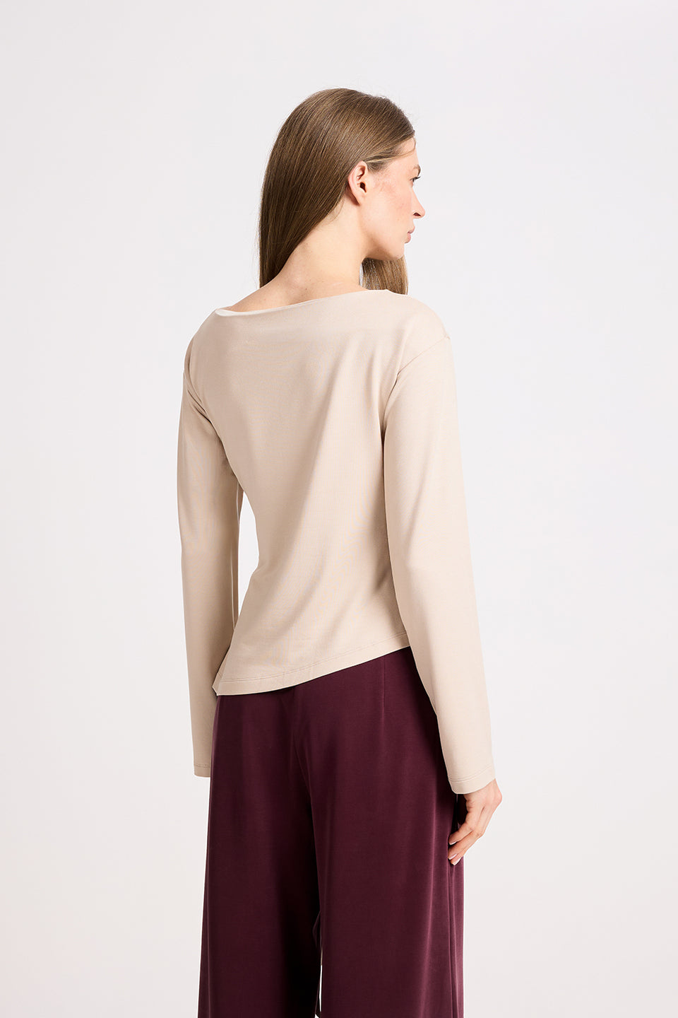 Longsleeve Miss Gaya Beige
