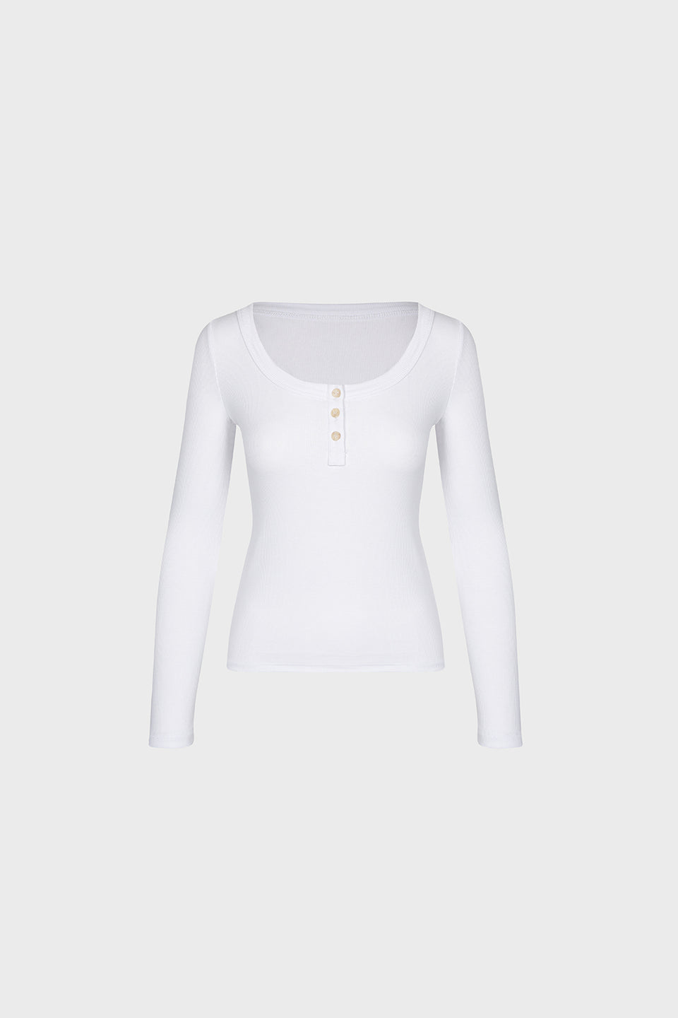 Longsleeve Miss Henley White
