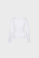 Longsleeve Miss Henley White