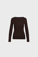 Longsleeve Miss Lea Dark Chocolate