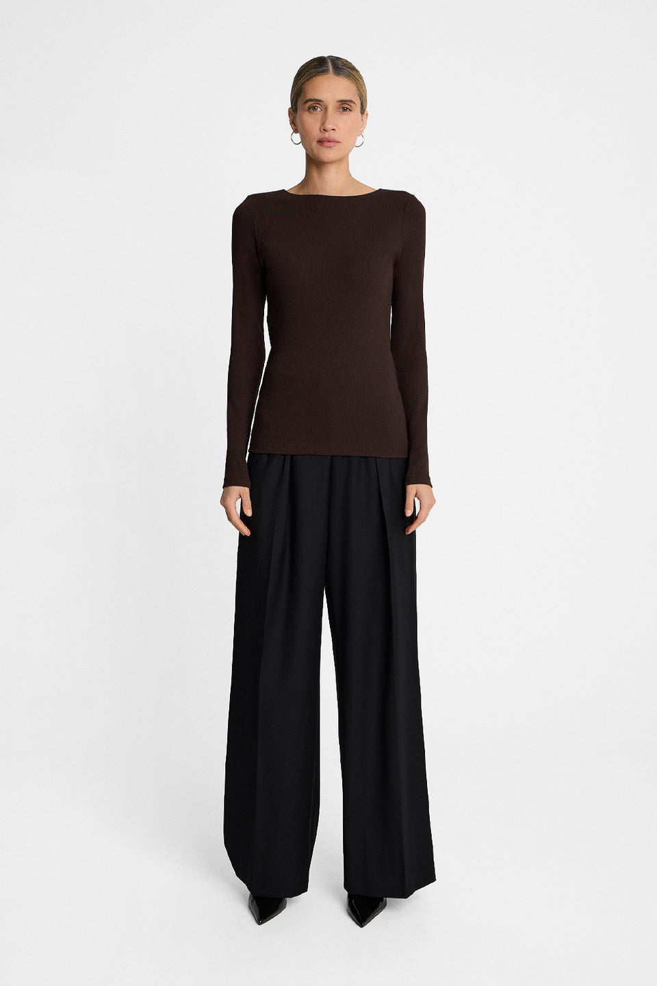 Longsleeve Miss Lea Dark Chocolate