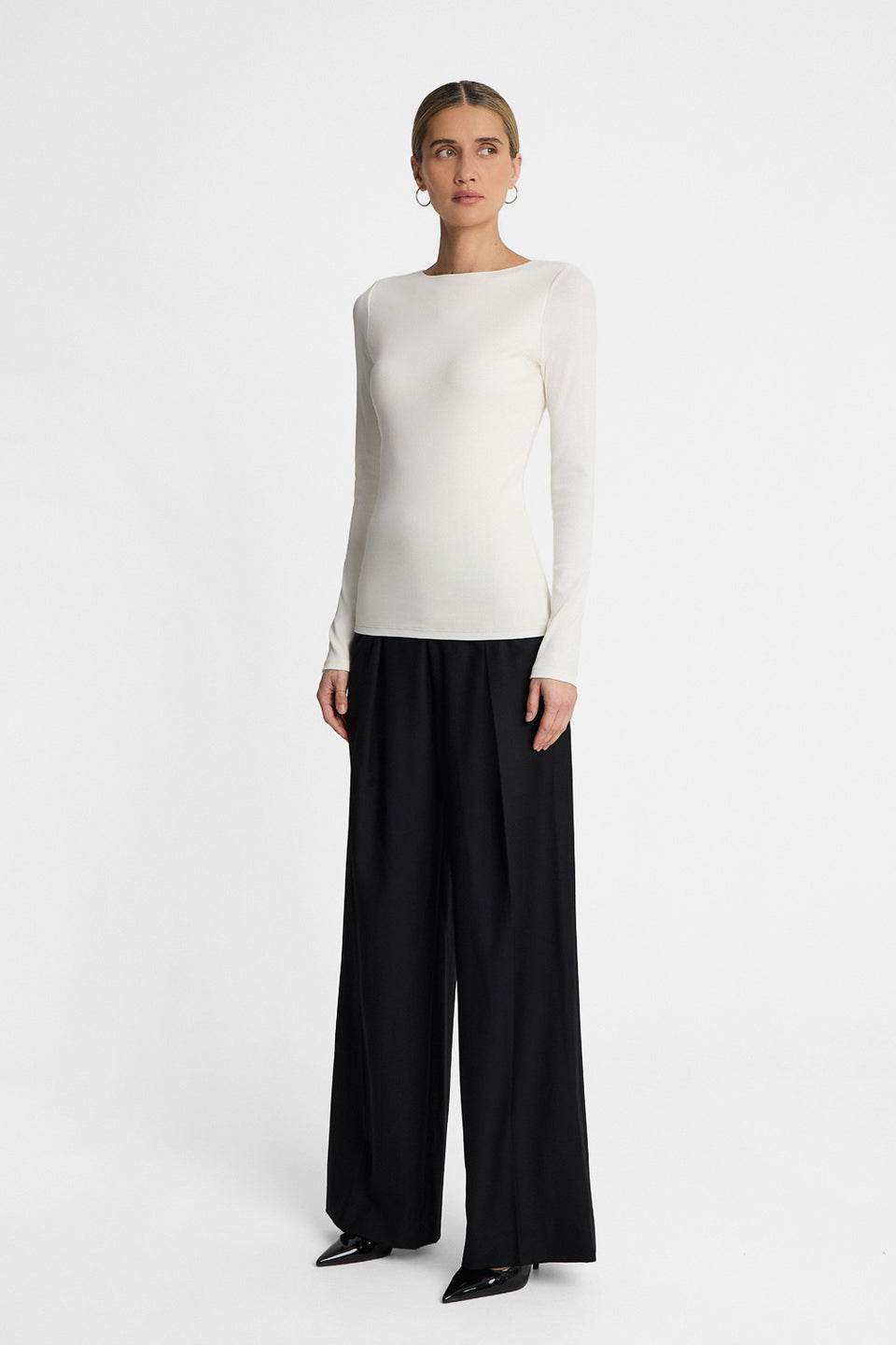 Longsleeve Miss Lea Off White