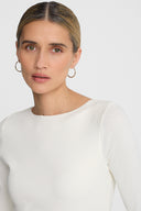 Longsleeve Miss Lea Off White