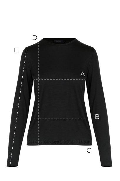 Longsleeve Miss Merino Navy