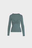 Longsleeve Miss Draped Olive