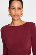 Longsleeve Miss Polly Burgundy