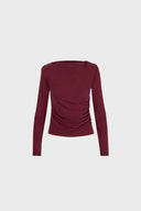 Longsleeve Miss Polly Burgundy