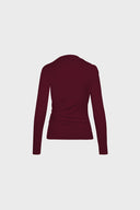Longsleeve Miss Sculptural Burgundy