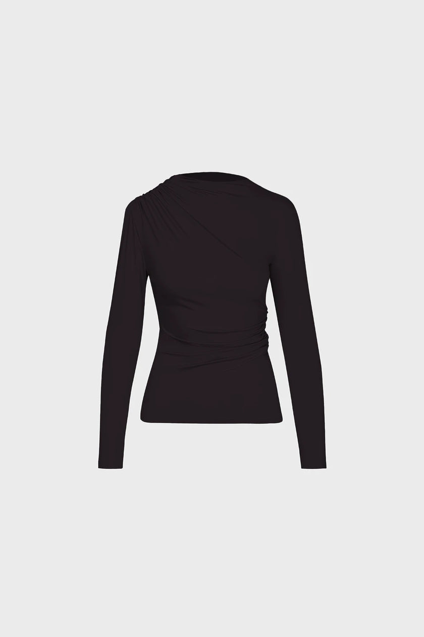 Longsleeve Miss Sculptural Chocolate