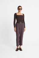 Longsleeve Miss Caro Dark Chocolate