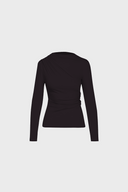 Longsleeve Miss Sculptural Dark Chocolate