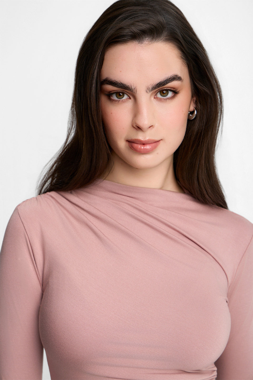 Longsleeve Miss Sculptural Dusty Pink