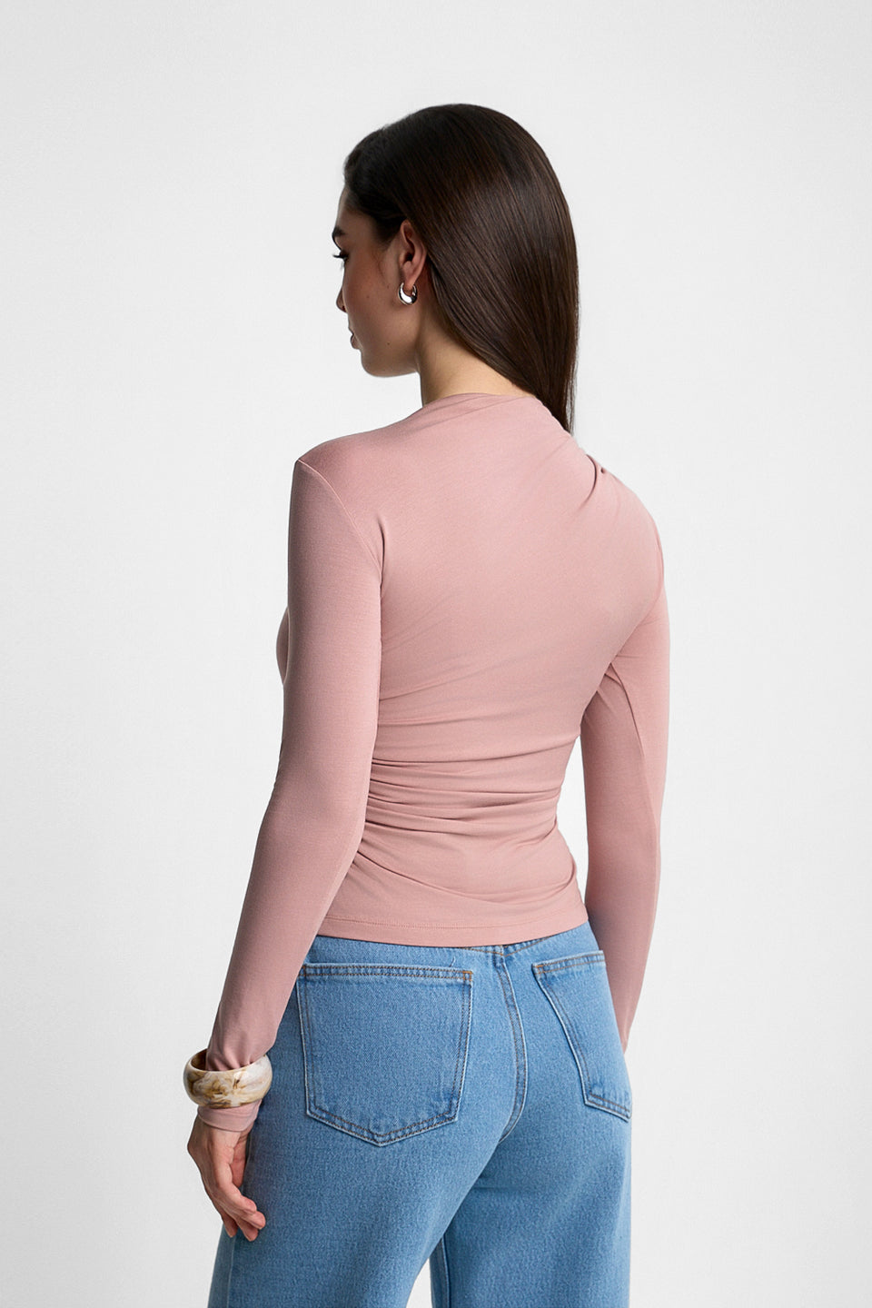 Longsleeve Miss Sculptural Dusty Pink