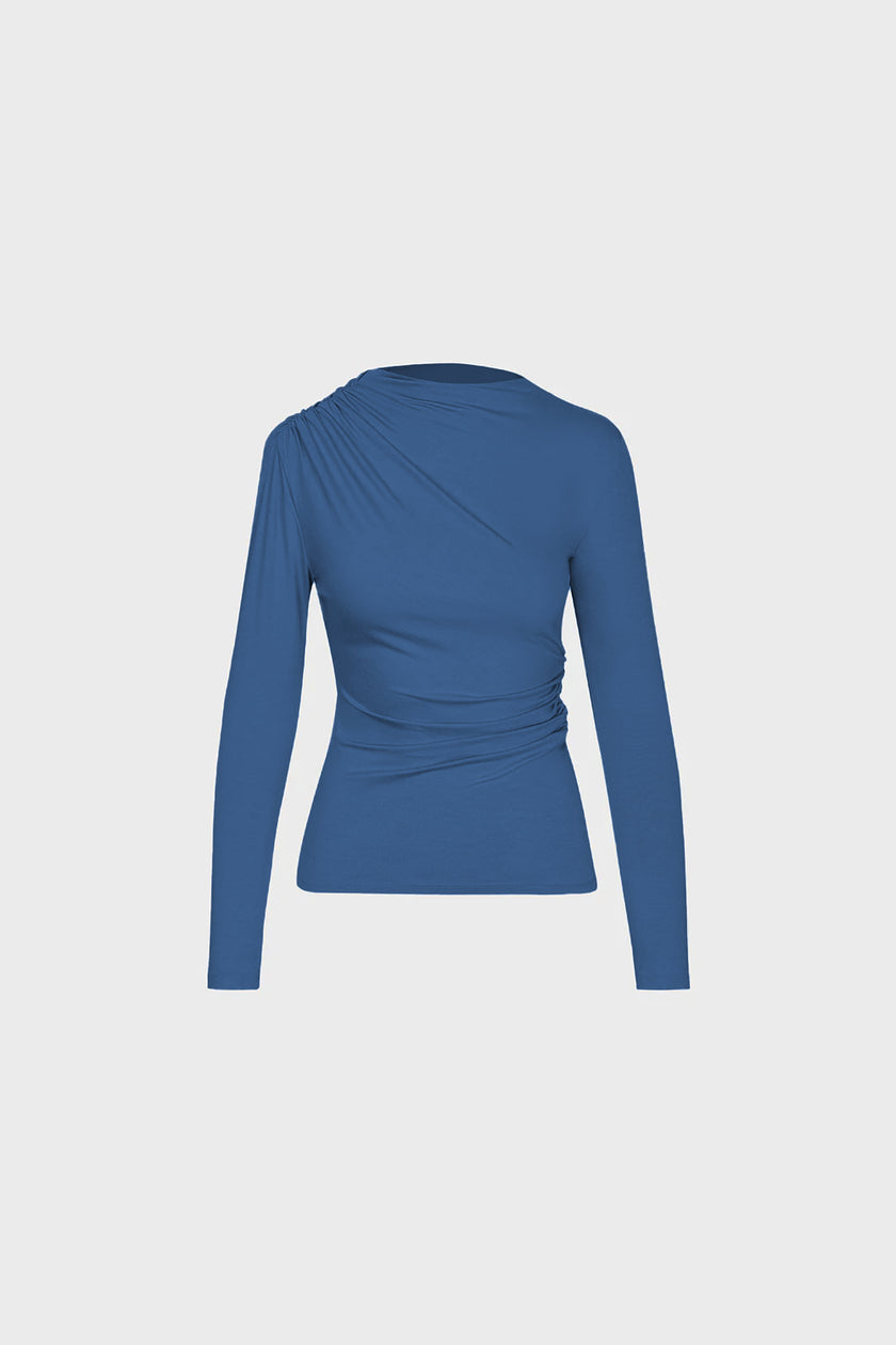 Longsleeve Miss Sculptural Vintage Blue