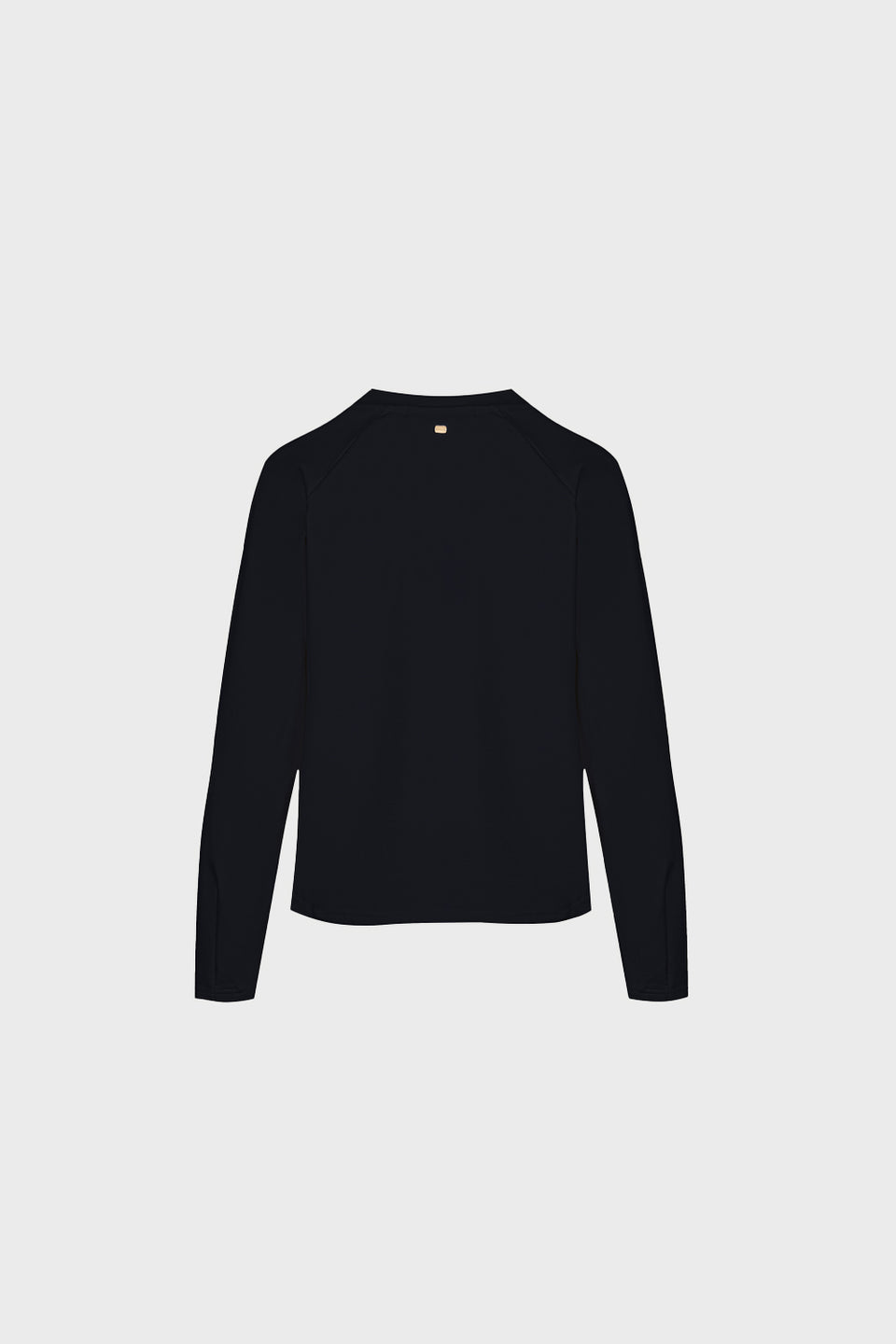 Miss Stillness Black Long-Sleeved Top