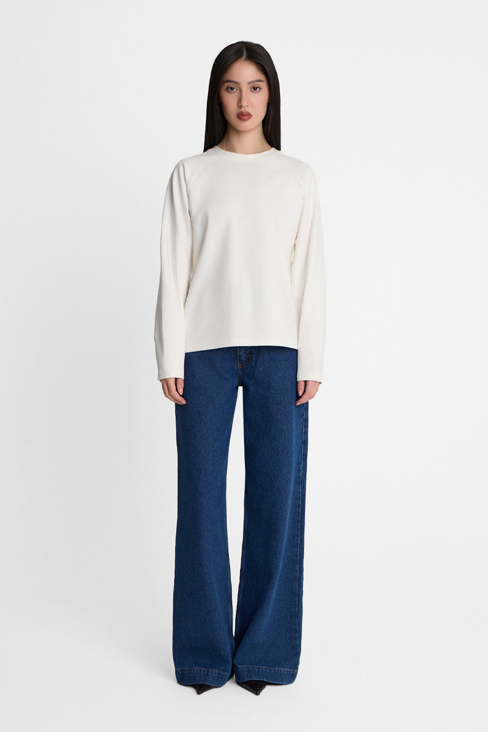 Longsleeve Miss Stillness Off White