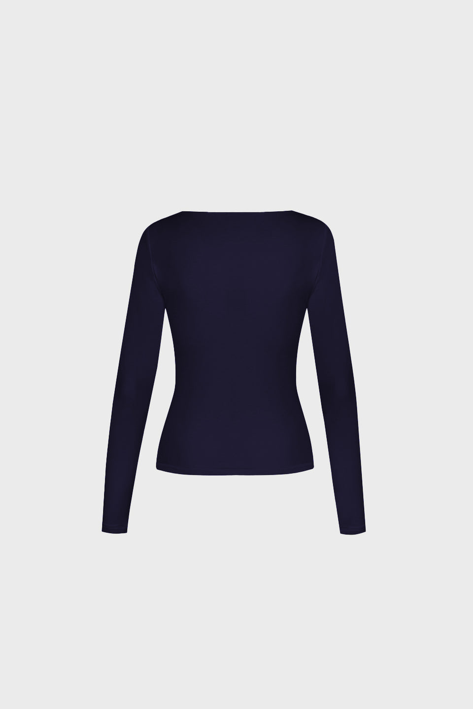 Miss Sway Navy Long-Sleeved Top