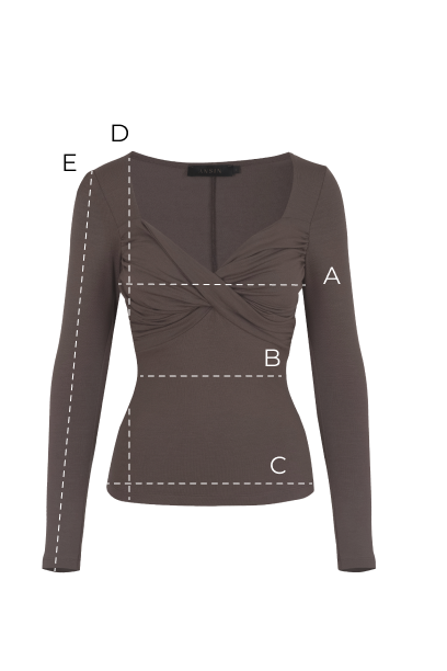 Longsleeve Miss Tender Mokka
