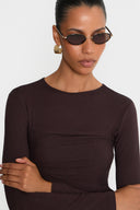 Longsleeve Miss Walles Chocolate