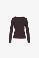 Longsleeve Miss Walles Chocolate