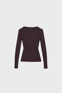 Longsleeve Miss Walles Chocolate