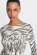 Longsleeve Miss Walles Print