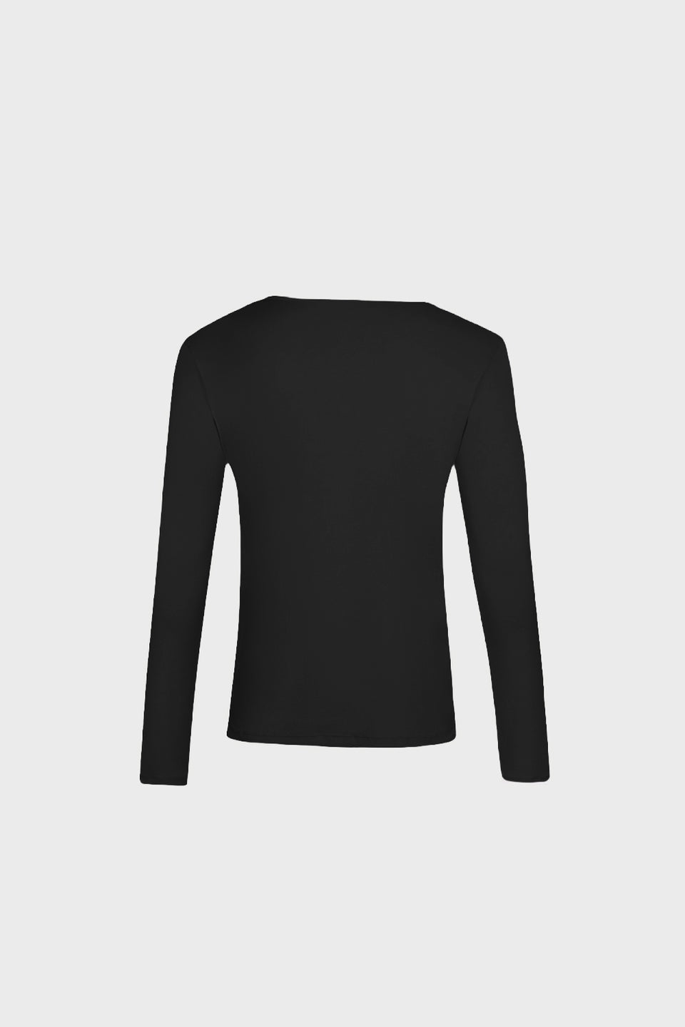 Mr Axis Black Long-Sleeved Top