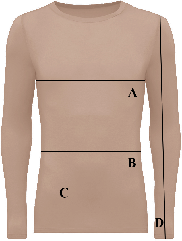 Longsleeve Mr Invisible C-neck Sand