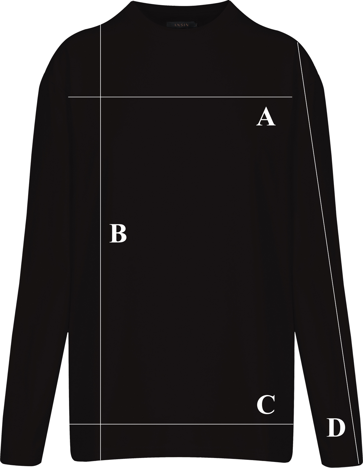 Longsleeve Mr Mighty Charcoal Grey