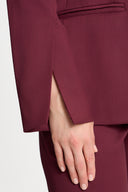Miss Meryl Burgundy Blazer