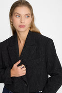 Miss Brisk Black Blazer