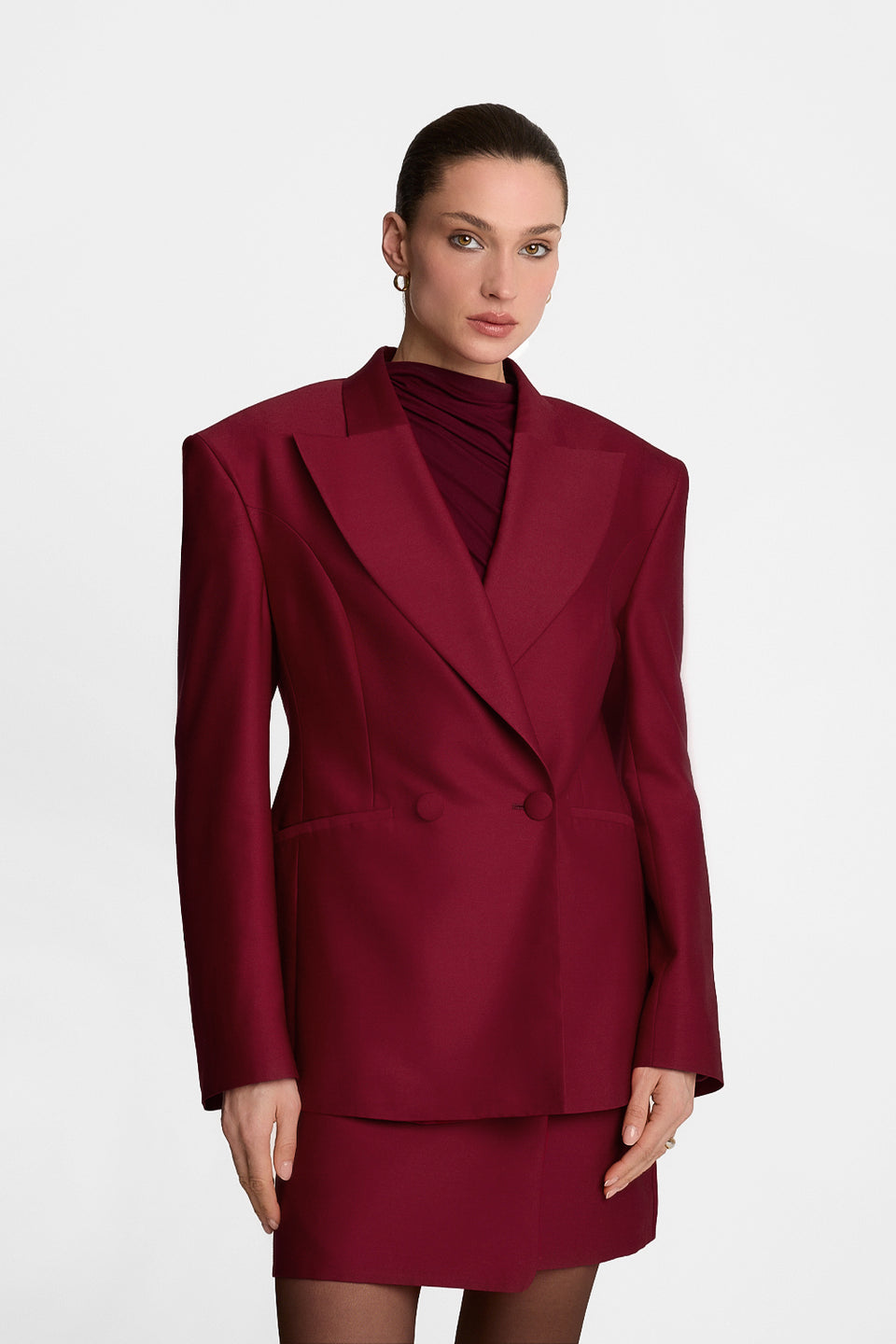 Marynarka Miss Carmen Burgundy