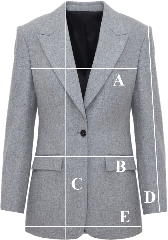 Marynarka Miss Confident Grey