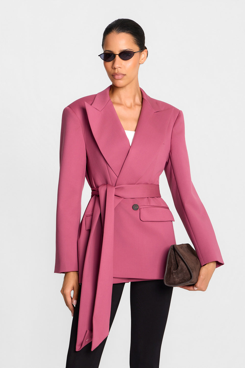 Miss Kenton Dusty Pink Blazer